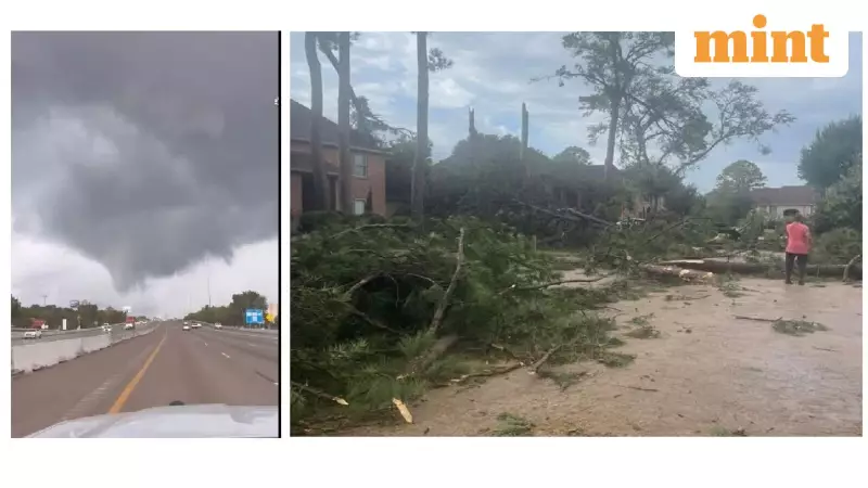 Texas Tornado Aftermath: Over 100 Homes Damaged in Harris County