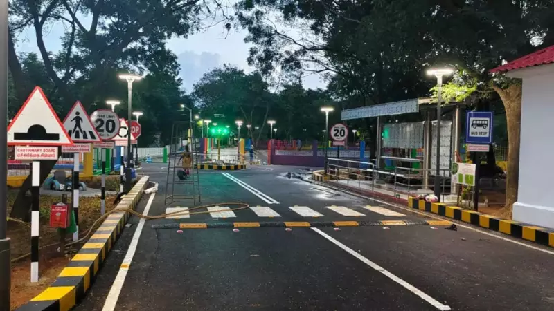 Tiruvallur's ₹3 Crore Road Safety Park Transforms Learning for Kids
