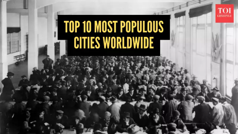 Top 10 Largest Cities in the World: Delhi Ranks 2nd, Mumbai at 10th