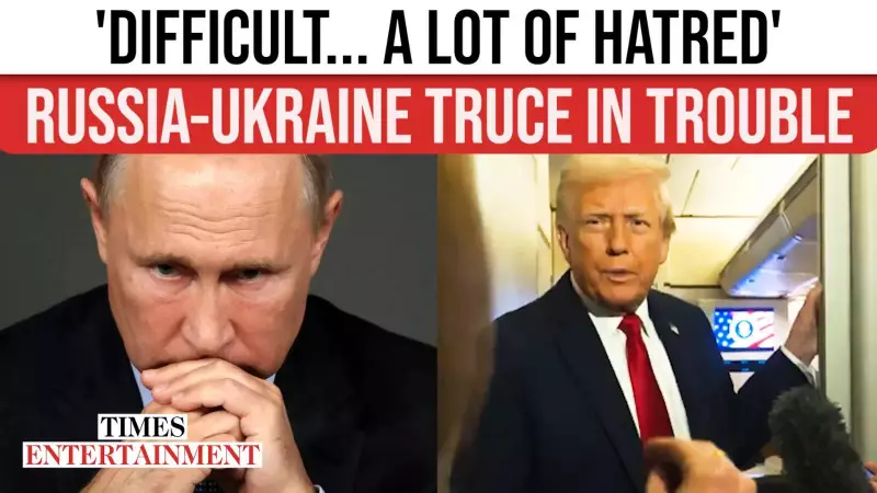 Trump Admits Russia-Ukraine Deal Toughest Challenge Despite Putin Rapport