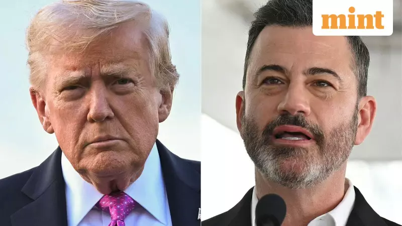 Trump Blasts Jimmy Kimmel as 'No Talent' in Truth Social Rant