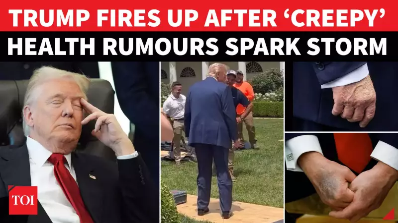 Trump Fiercely Denies Health Rumours, Slams Critics as 'Left Lunatics'