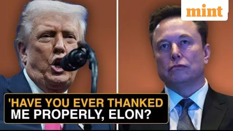 Trump Targets Elon Musk Hours After Public Reconciliation