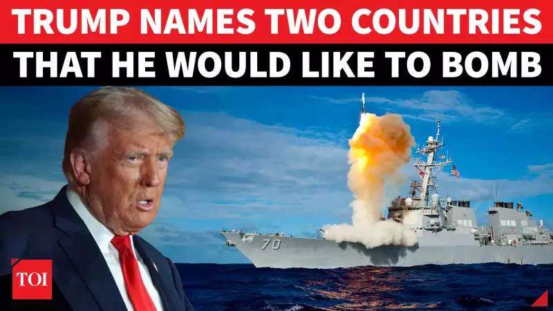 Trump's Bombshell: US Military Strikes in Mexico & Colombia Proposed