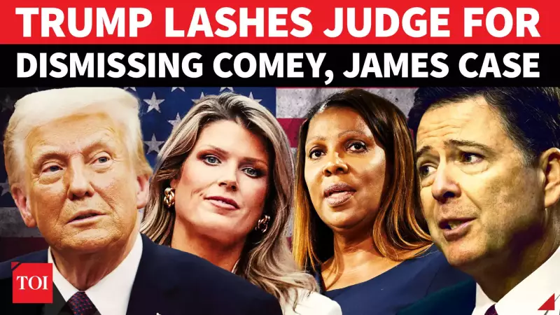 Trump's Legal Case Against Comey Dismissed, Sparks Fiery Outburst