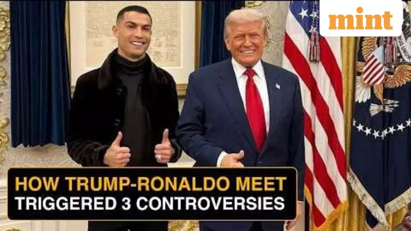 Trump's Ronaldo Meeting Sparks Online Frenzy Over AI Video & Height Drama