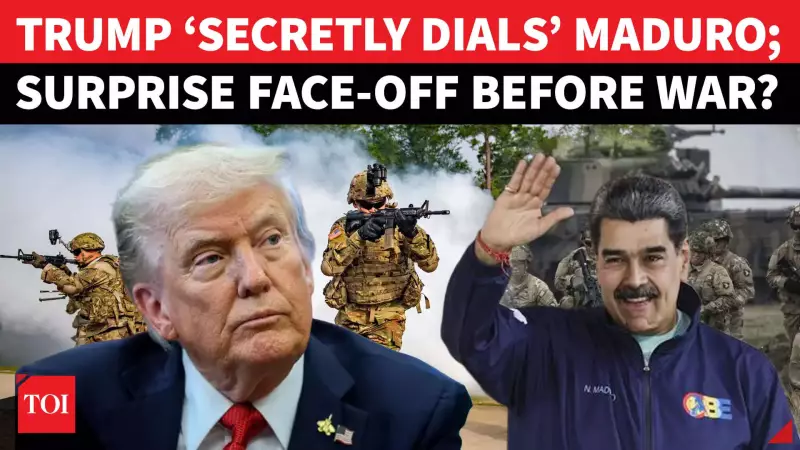 Trump's Secret Call With Maduro: US-Venezuela Tensions Rise