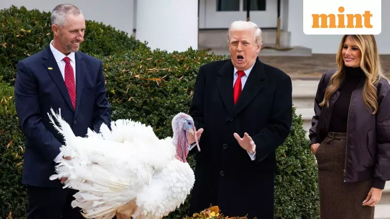 Trump's Thanksgiving 2025: Turkeys Gobble and Waddle Pardoned in White House Tradition