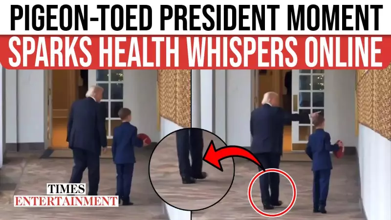 Trump's Viral Walk Sparks Health Debate: Age, Balance, or Politics?