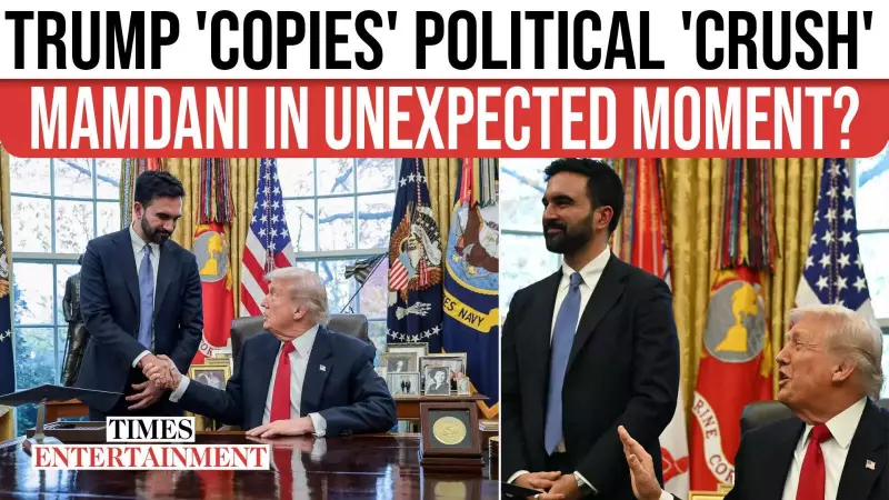 Trump's Winter Outfit Sparks Mamdani Comparisons & Internet Frenzy