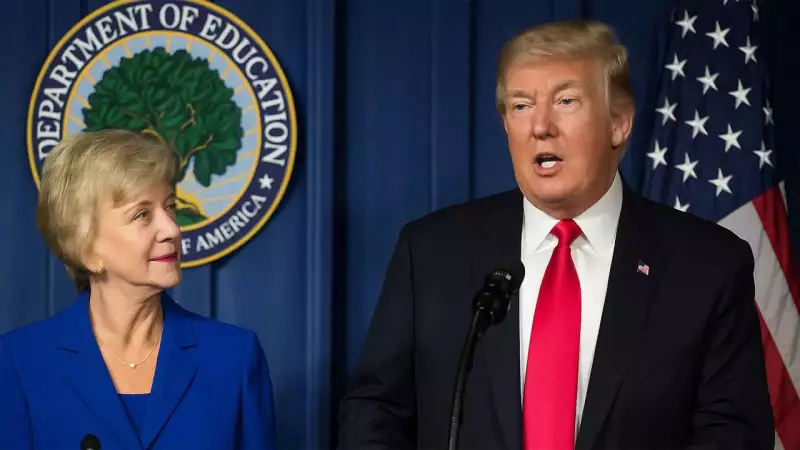 US Education Overhaul: Key Programs Shift from ED to DOL, Interior