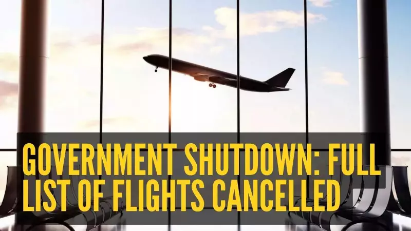 US Flight Chaos: FAA Cuts 10% Flights at 40 Airports Amid Shutdown