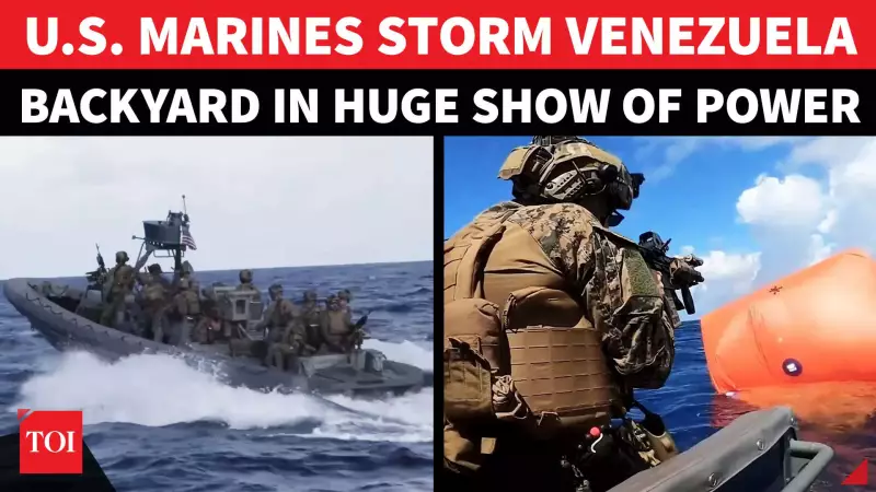US Marines Deploy Near Venezuela: Trump's Caribbean War Drills Escalate Tensions