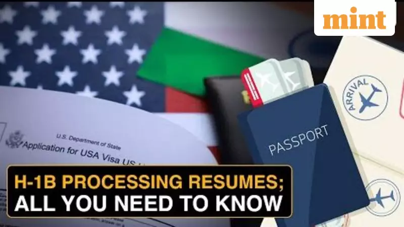 US Resumes H-1B Visa Processing: Key Updates Indian Applicants Must Know