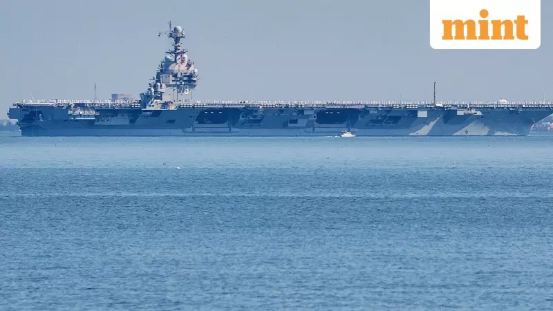 USS Gerald R. Ford Deploys to Caribbean in Major US Anti-Drug Operation