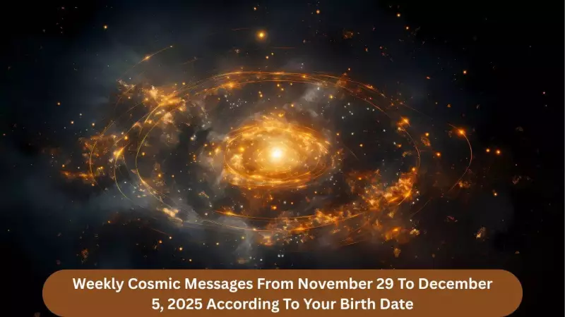 Weekly Cosmic Messages Nov 29-Dec 5, 2025: Numerology Guide