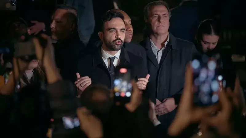 Zohran Mamdani's Epic Victory Speech Ends with 'Dhoom Machale' - Goes Viral! | Mira Nair's Son Makes Political Waves