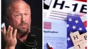 Alex Jones Sparks Outrage with Anti-India Rant Over H-1B Visa Debate