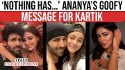 Ananya Panday Shares Nostalgic Throwback With Kartik Aaryan On His 35th Birthday