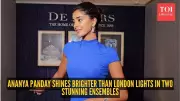 Ananya Panday Stuns in London with Two Iconic Fashion Looks