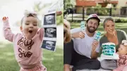 Baker & Emily Mayfield Expecting Second Child, Kova's Reaction Steals Show