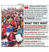 Bengaluru PU Lecturers Protest at Freedom Park Over Autonomy Erosion