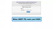 Bihar NEET PG 2025 Rank Card Released: Download Link, Key Dates