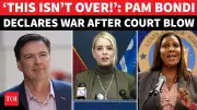 Bondi Vows Appeal After Judge Dismisses Comey & Letitia James Cases