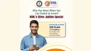 BSNL Silver Jubilee Plan: Unlimited Calls & 2.5GB Daily Data at ₹225