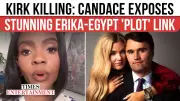 Candace Owens: Egyptian Planes Tracked Erika Kirk 70 Times Before Shooting