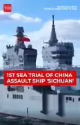 China's Type 076 Sichuan Assault Ship Completes Maiden Sea Trials