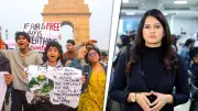 Delhi Police Adds Sedition Charge in India Gate Protest After Pepper Spray Attack