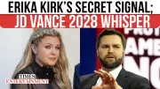 Erika Kirk Signals JD Vance 2028 Support, Sparking MAGA Power Shift Talk