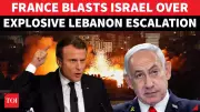France Condemns Israeli Strike in Beirut, Warns of Regional War Risk