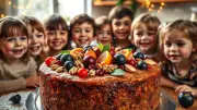 Healthy Christmas Plum Cake for Kids: Chef's Nutritious Recipe