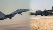IAF's Maha Gajraj Exercise: Jets Land on Highway Near Barmer-Jalore