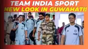 Indian Cricket Team Debuts New Training Kit in Guwahati