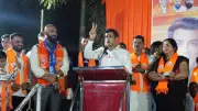 Kalyan MP Shrikant Shinde Campaigns in Ambernath for Dec 2 Polls