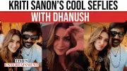 Kriti Sanon & Dhanush Drop Stylish Selfies Ahead of 'Tere Ishk Mein' Trailer
