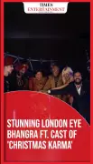 Kunal Nayyar & Billy Porter Light Up London Eye for Christmas Karma Spectacle | TOI