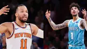 LaMelo Ball's Accidental Hit on Jalen Brunson Goes Viral During Knicks vs Hornets