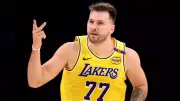 Luka Doncic's $5 Million Bugatti W16 Mistral Steals Show Before Lakers-Mavericks Game