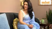Marathi Actress Girija Oak Godbole Goes Viral as 'Blue Saree Wali'