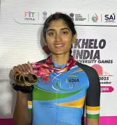Meenakshi Rohilla Wins 4 Gold Medals at Khelo India University Games 2025