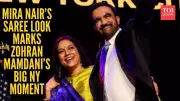 Mira Nair's Stunning Saree Moment Overshadows Son Zohran's Political Milestone as He Becomes New York's Mayor