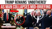 Oval Office Chaos: Trump Stirs Outrage as Man Faints During Event