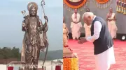 PM Modi Unveils 77-Foot World's Tallest Bronze Lord Ram Statue in Goa