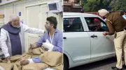 PM Modi Visits Delhi Blast Victims; Police Hunt Red Ford EcoSport
