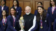 PM Modi's Grand Reception: Women's T20 World Cup Champions Team India Honored at Delhi Meet