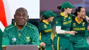 President's Fashion Fumble: SA Leader Wears Football Jersey to Wish Cricket Team | Watch